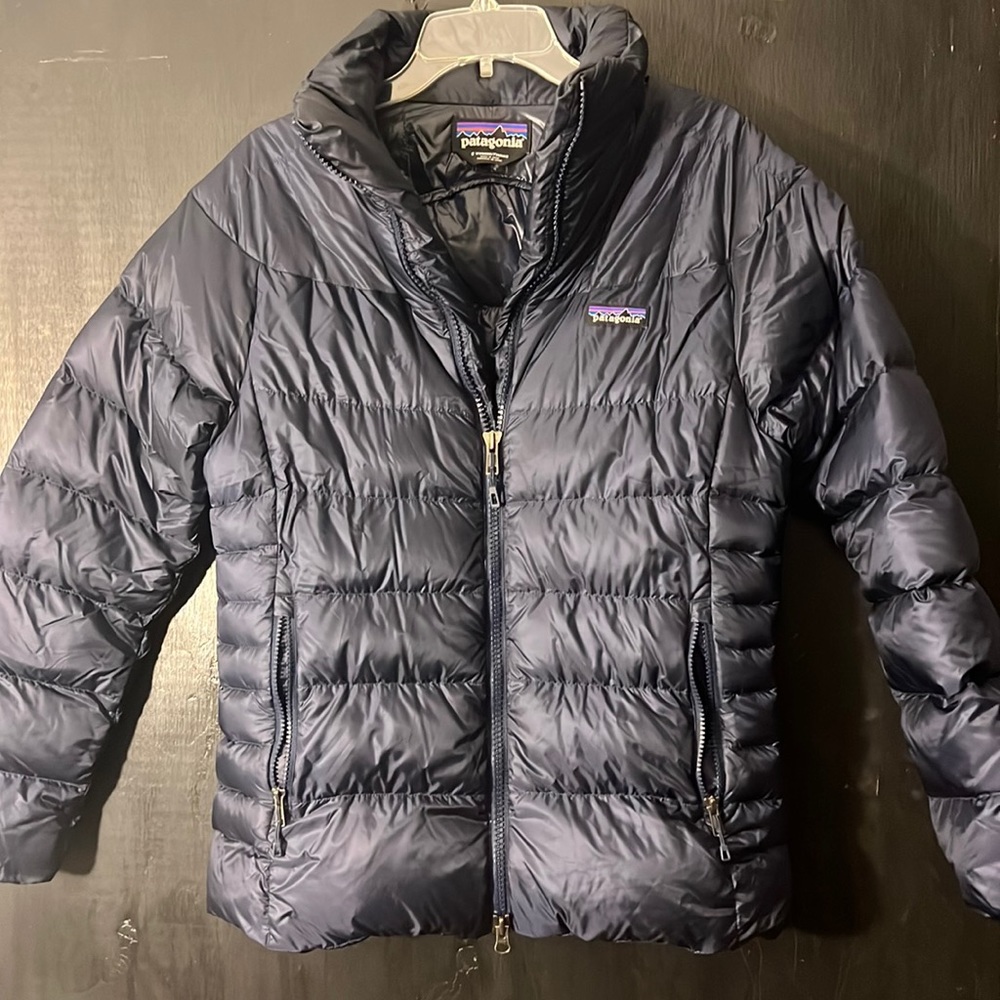 Women’s Patagonia Navy Puffer Sz S EUC